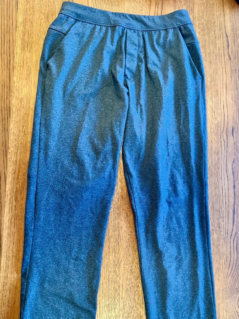 Lululemon Kung Fu Pants Medium Mens Charcoal Gray Gorpcore Sweatpants Yoga Train